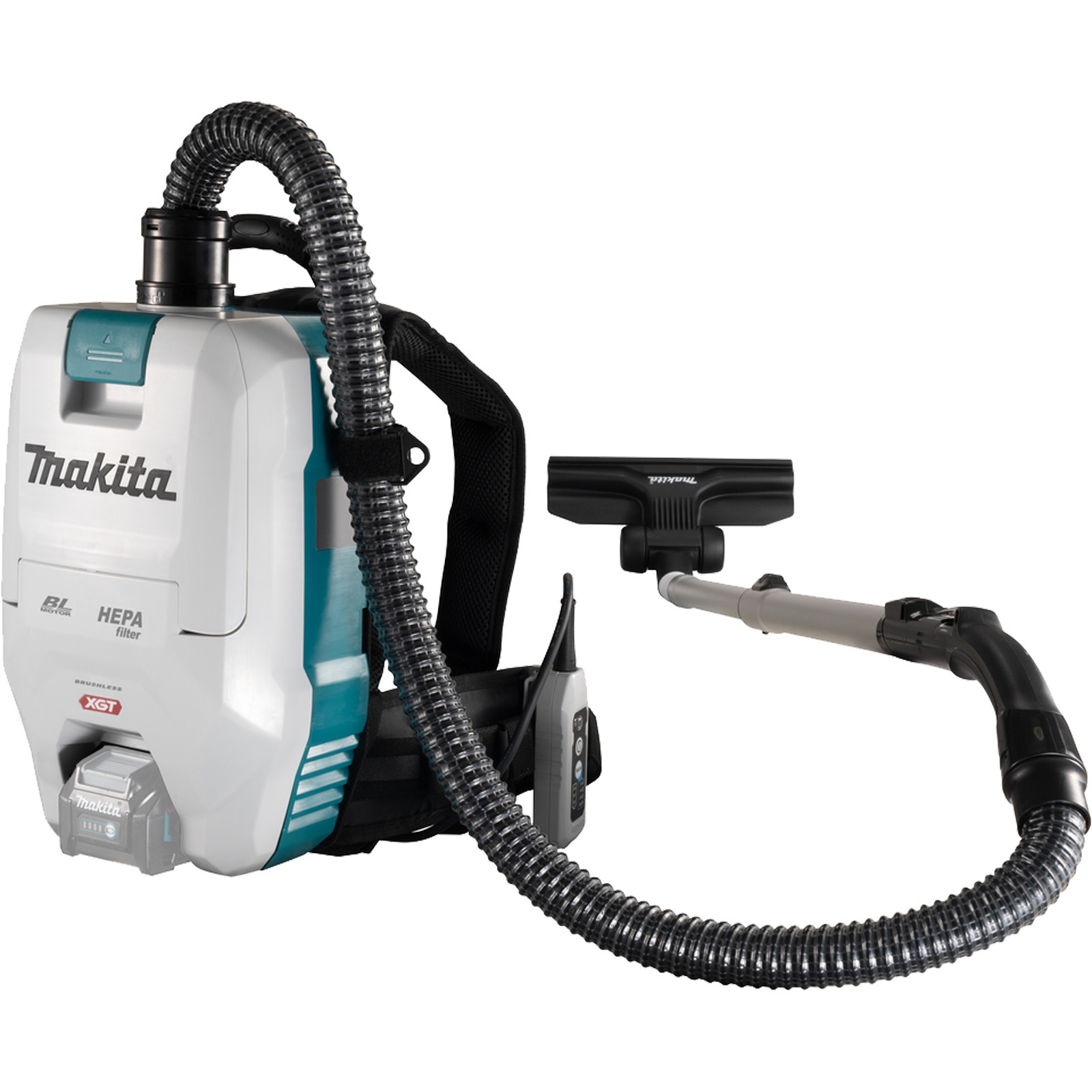 Makita VC008GZ Akku-Rucksackstaubsauger 40V max. Solo