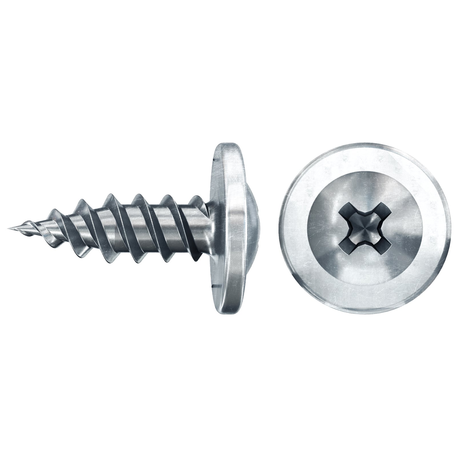 fischer Profilverbinderschraube FPS-FP 4,2 x 13 ZPF 200 Flachrundkopf Kreuzschlitz PH Vollgew. - 577773
