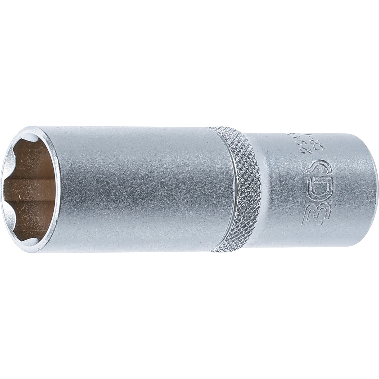 BGS Steckschlüssel-Einsatz Super Lock tief Antrieb Innenvierkant 12,5 mm (1/2") SW 19 mm - 2949