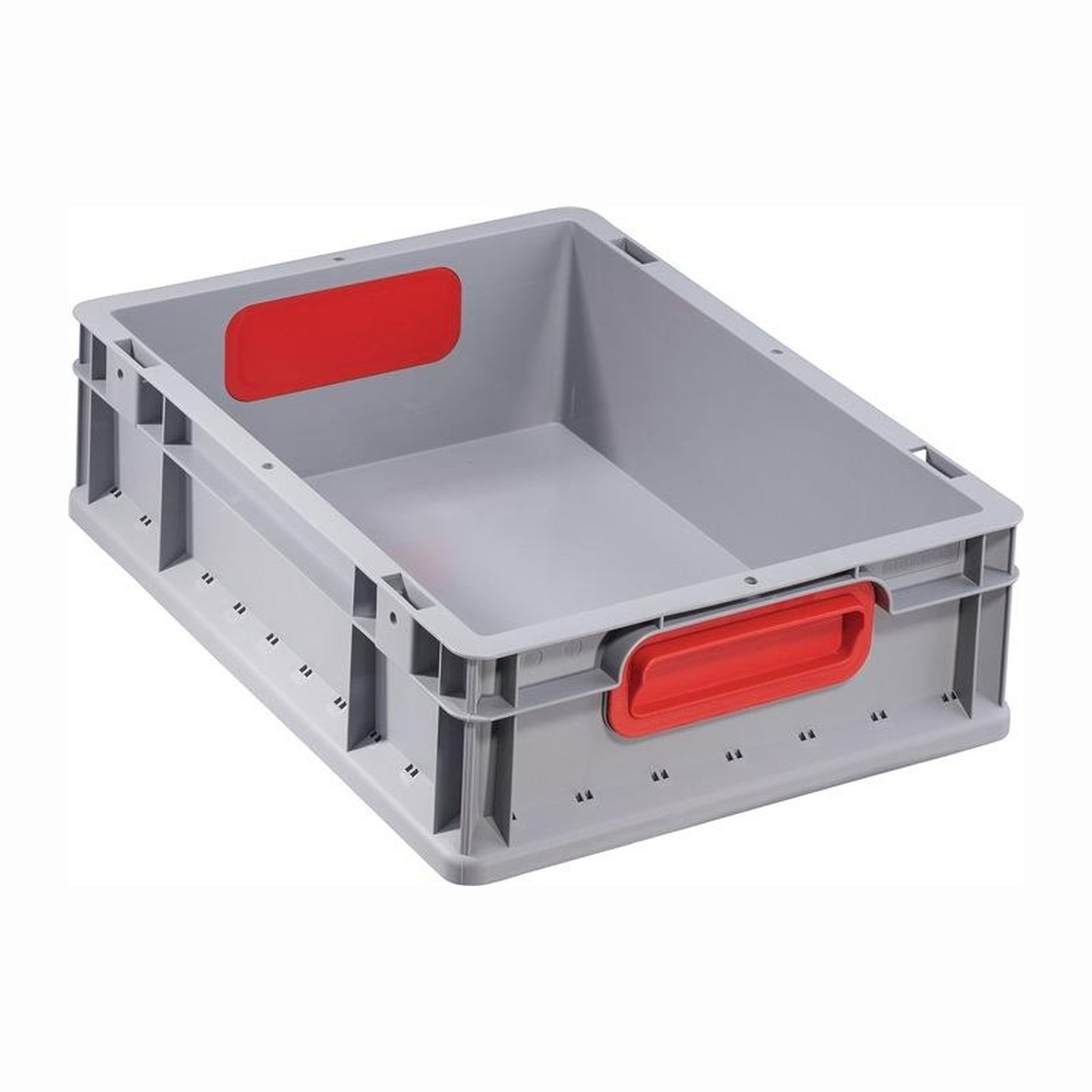 Allit Transportstapelbehälter geschlossener Griff rot