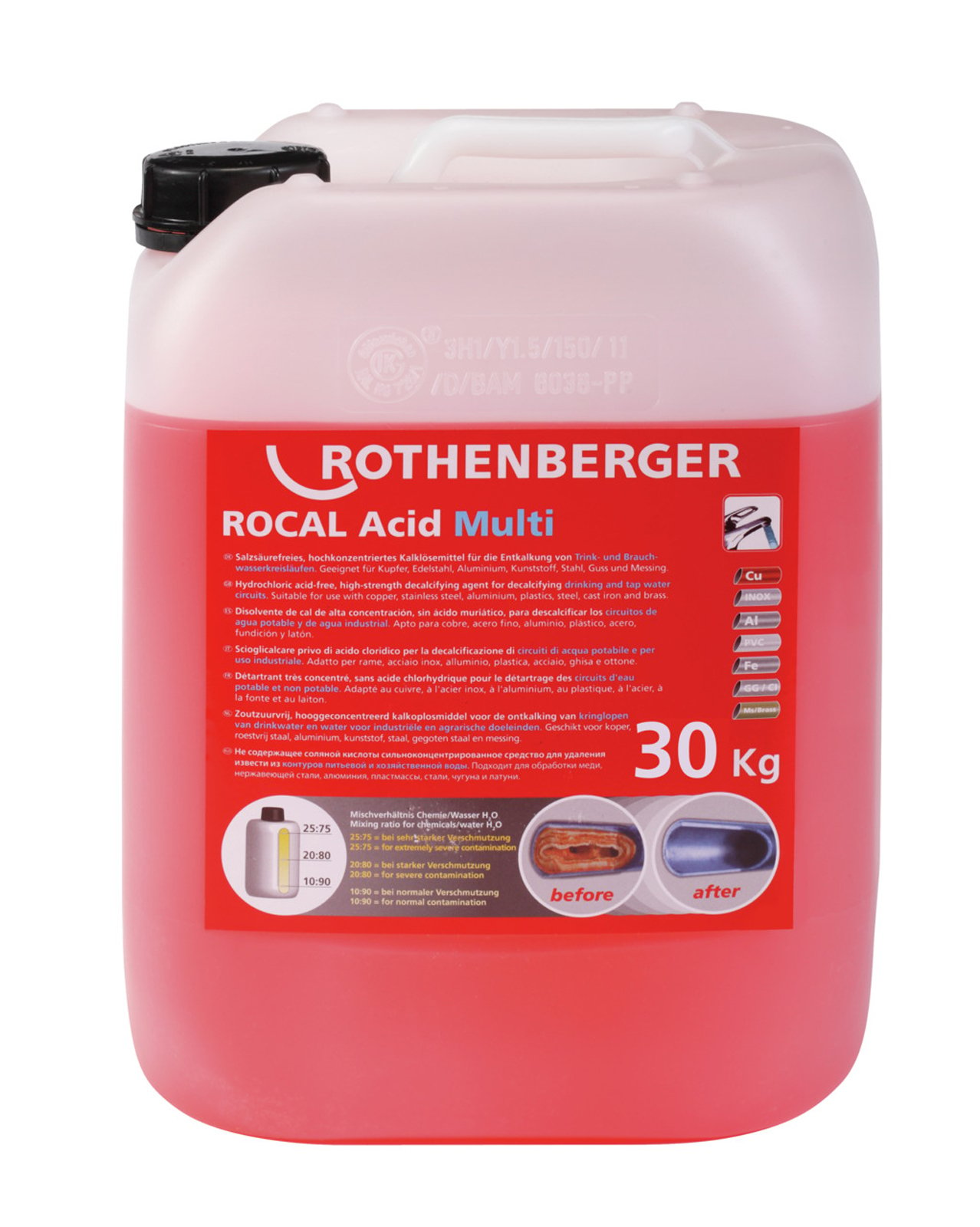 ROTHENBERGER ROCAL Acid Multi 30kg - 1500000117