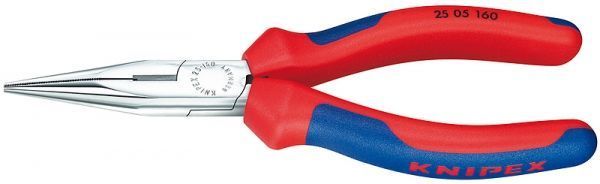 Knipex Flachrundzange mit Schneide - 2505160