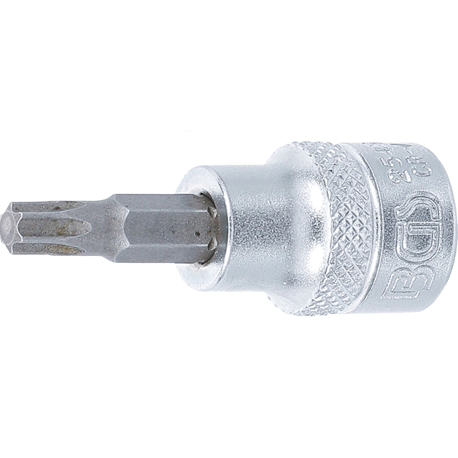 BGS Bit-Einsatz Antrieb Innenvierkant 10 mm (3/8") T-Profil (für Torx) T30 - 2545