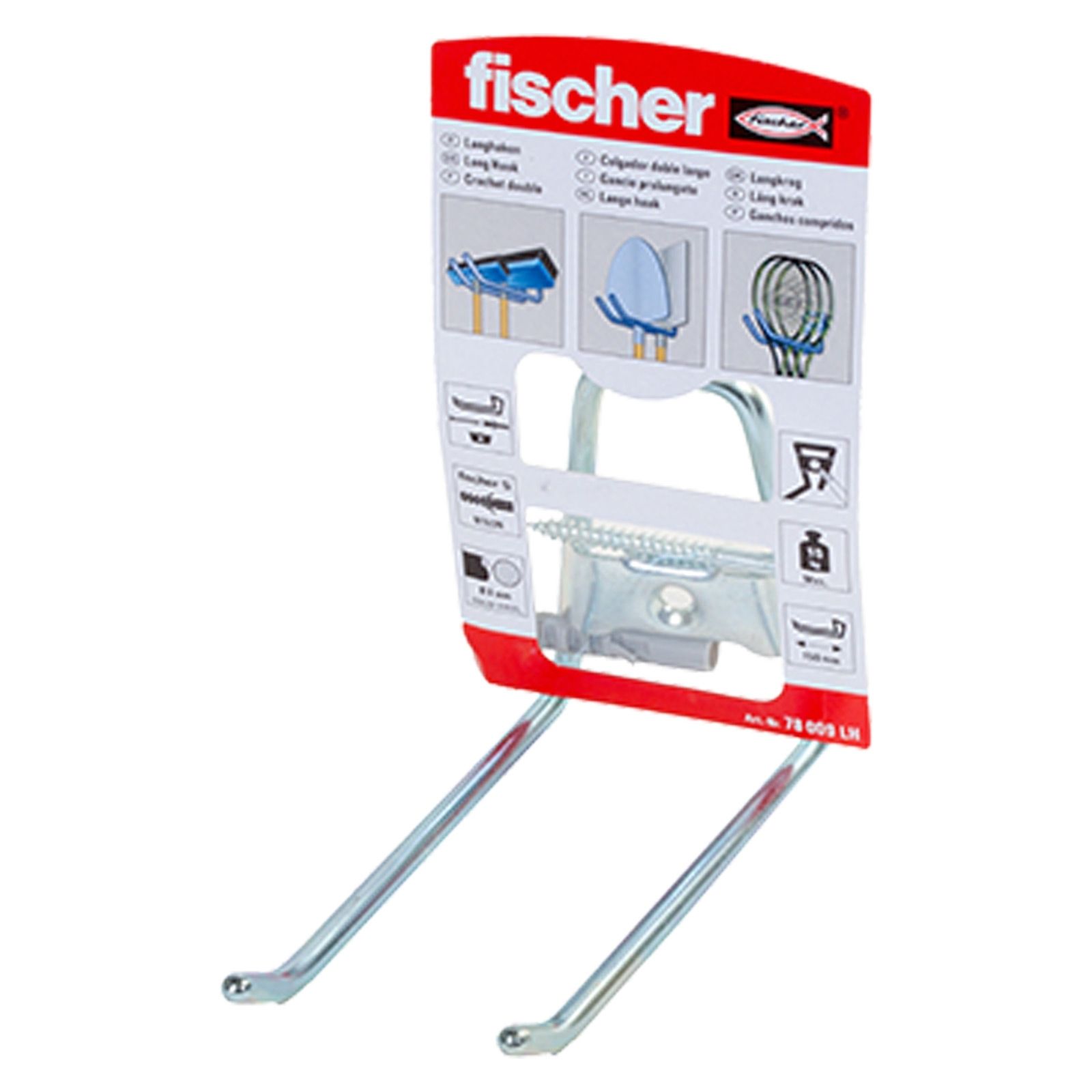 Fischer 1x Systemhaken LH - 78009