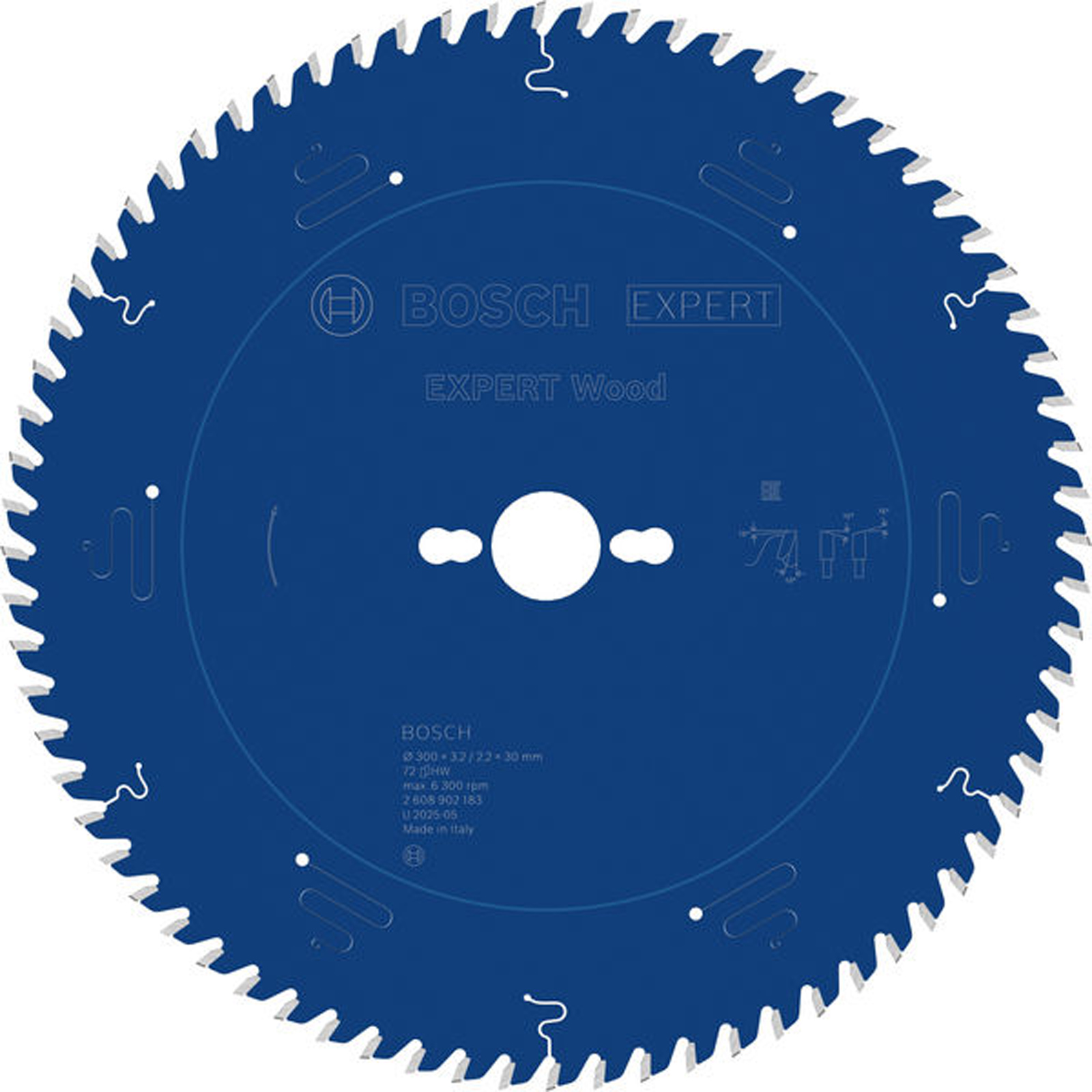 Bosch EXPERT Wood Kreissägeblatt 300x3,2x30 mm Z72 - 2608902183