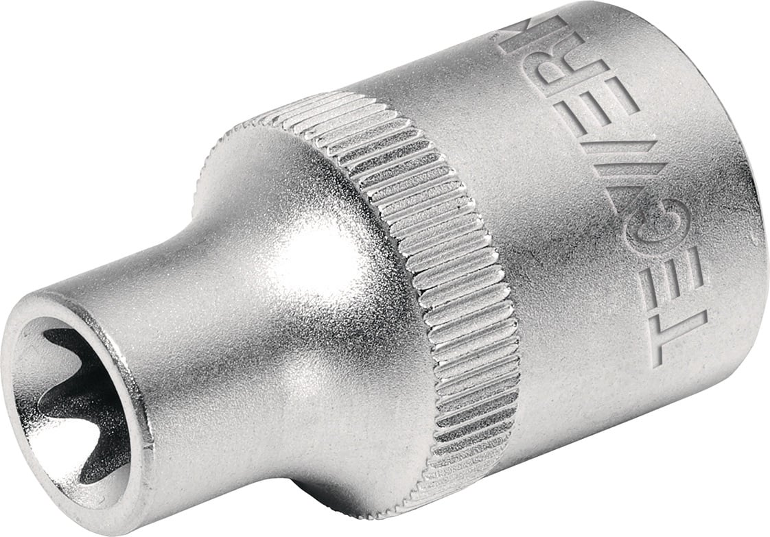 Steckschlüsseleinsatz 1/2 Zoll E E18 L.38mm TECWERK