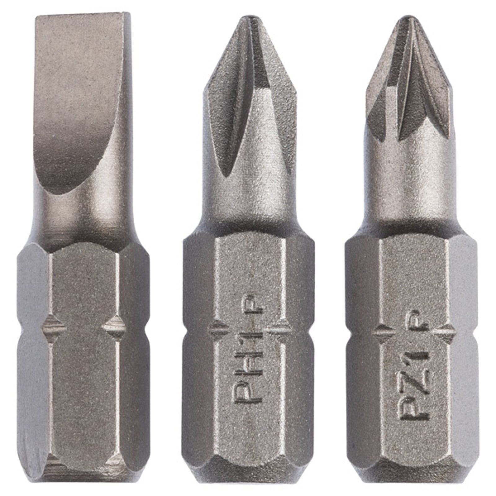 Bosch Schrauberbit-Set Standard gemischt (S 1,0x5,5, PH, PZ) 3-tlg. - 2609255974