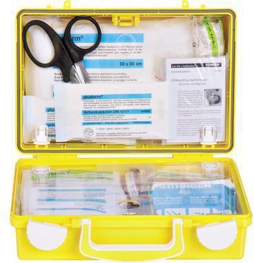 SÖHNGEN Erste Hilfe Koffer EXTRA Handwerk 0320125 DIN 13157 gelb