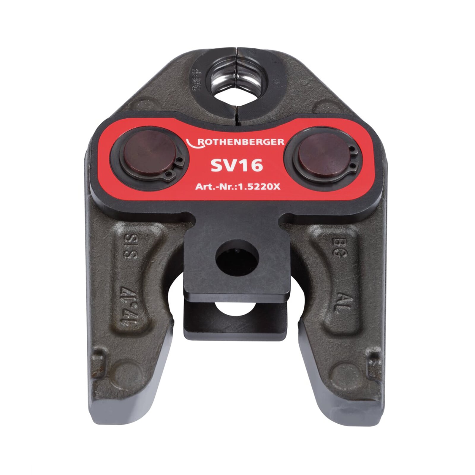 ROTHENBERGER Pressbacke, Standard, SV, 16mm - 015220X
