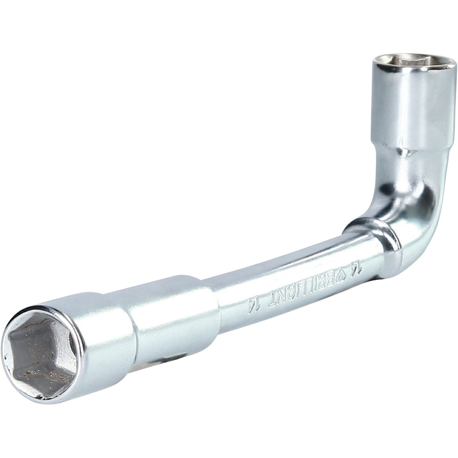 BRILLIANT TOOLS Doppel-Steckschlüssel gekröpft 14 mm - BT015014