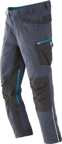 Arbeitshose Terrax Workwear Gr.56 anthrazit/petrol TERRAX