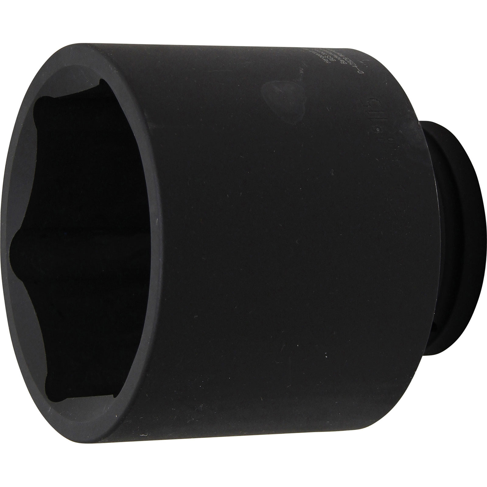 BGS Kraft-Steckschlüssel-Einsatz Sechskant tief Antrieb Innenvierkant 25 mm (1") SW 115 mm - 5500-115