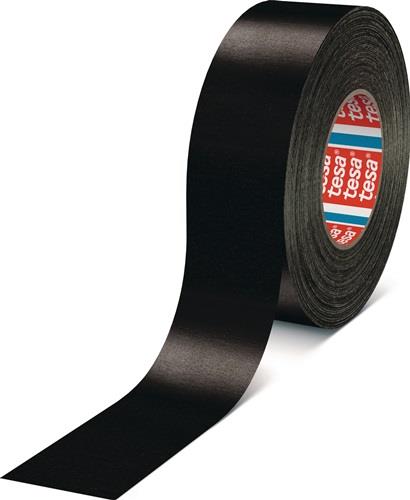 Tesa Gewebeband Tesaband Premium 4651 schwarz L.50 m B.38 mm - 04651-00507-00