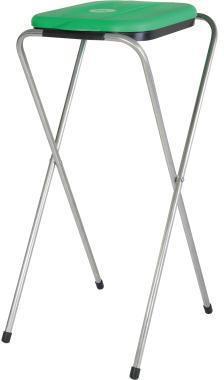 Müllsackständer 116940 Stahlrohr/Kunststoffdeckel 130l