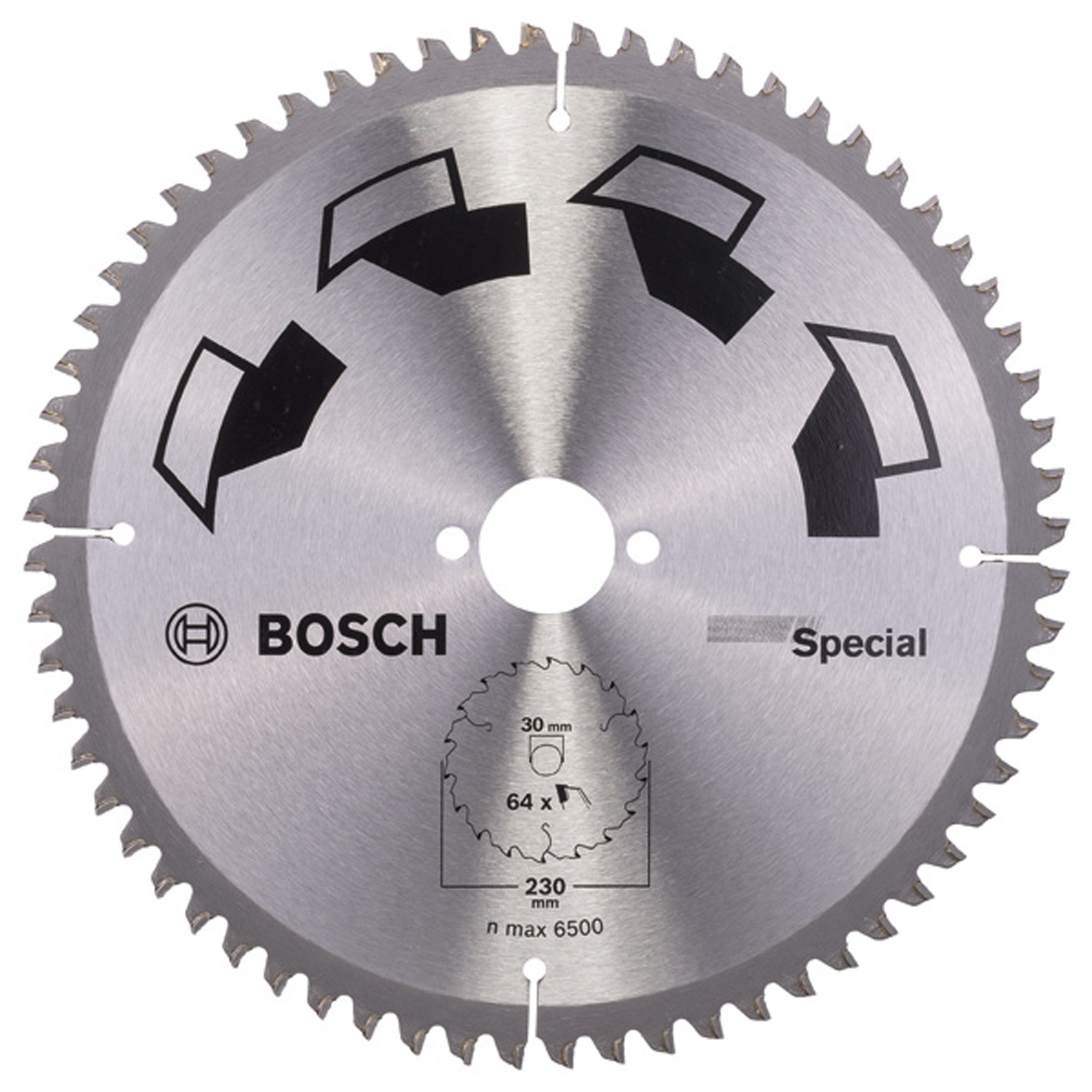 Bosch Kreissägeblatt SPECIAL D= 230 mm Bohrung= 30 mm Z= 64 - 2609256894
