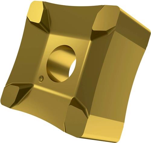 Scarfing-Schneideinsatz ISO SNMX 15-R45:6640 Radius 45mm MT-CVD beschicht. Gold