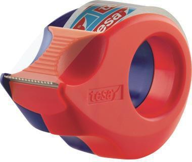 tesa Handabroller Mini 57858-00000 19mmx10m rot/blau