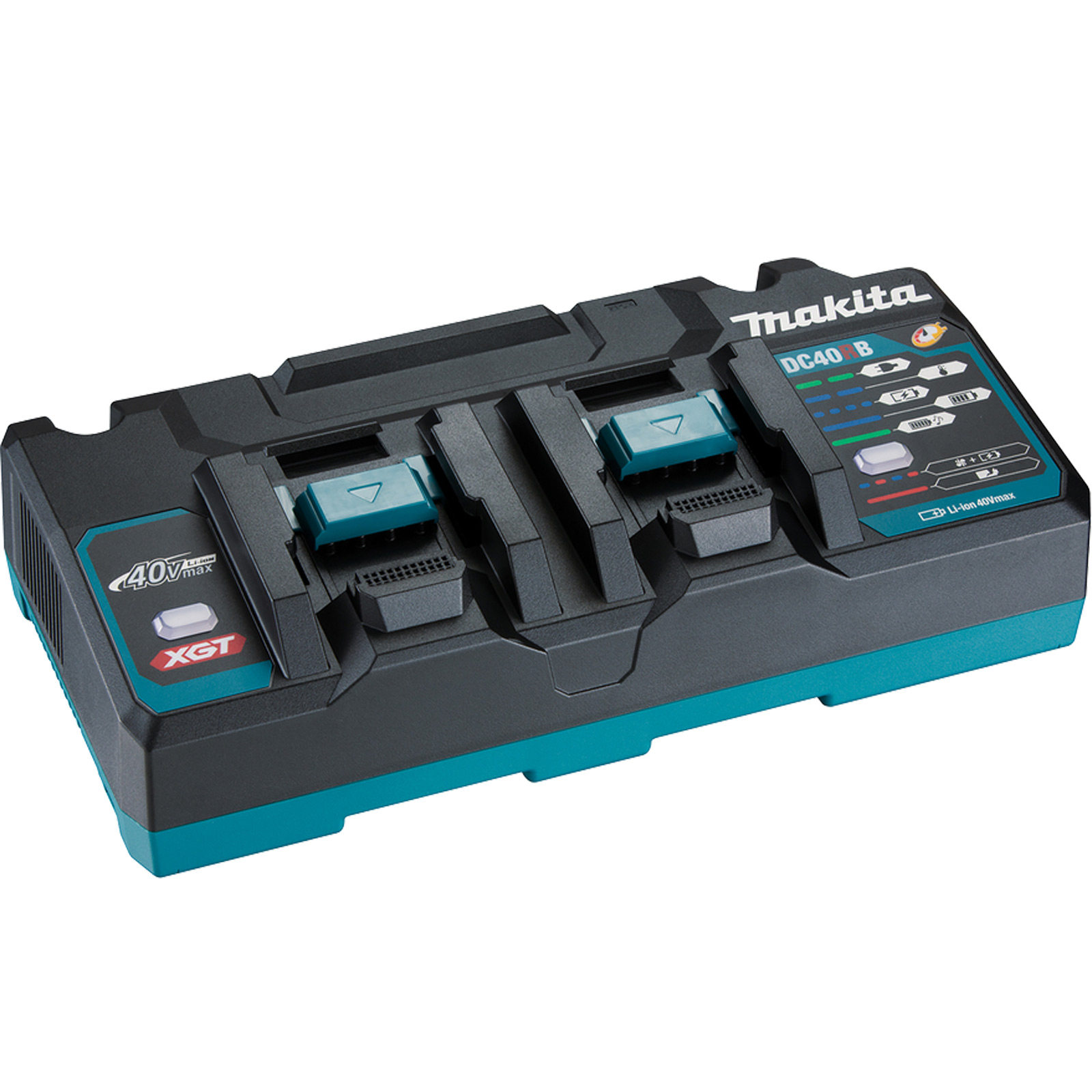 Makita Doppel-Schnellladegerät DC40RB 40V - 191N09-8