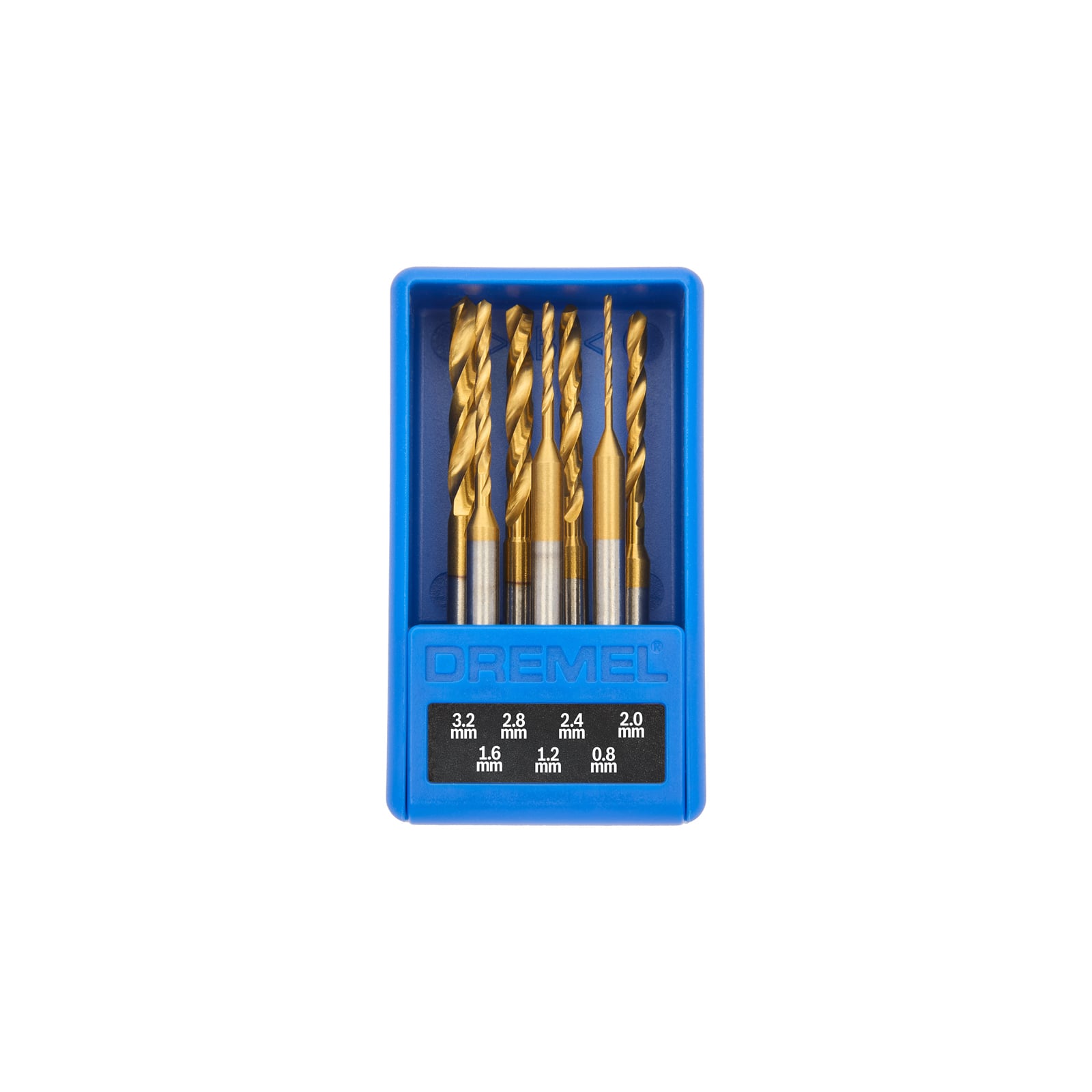 DREMEL® MAX Präzisionsbohrer-Set 0,8 - 3,2 mm 7tlg. - 26150628DM