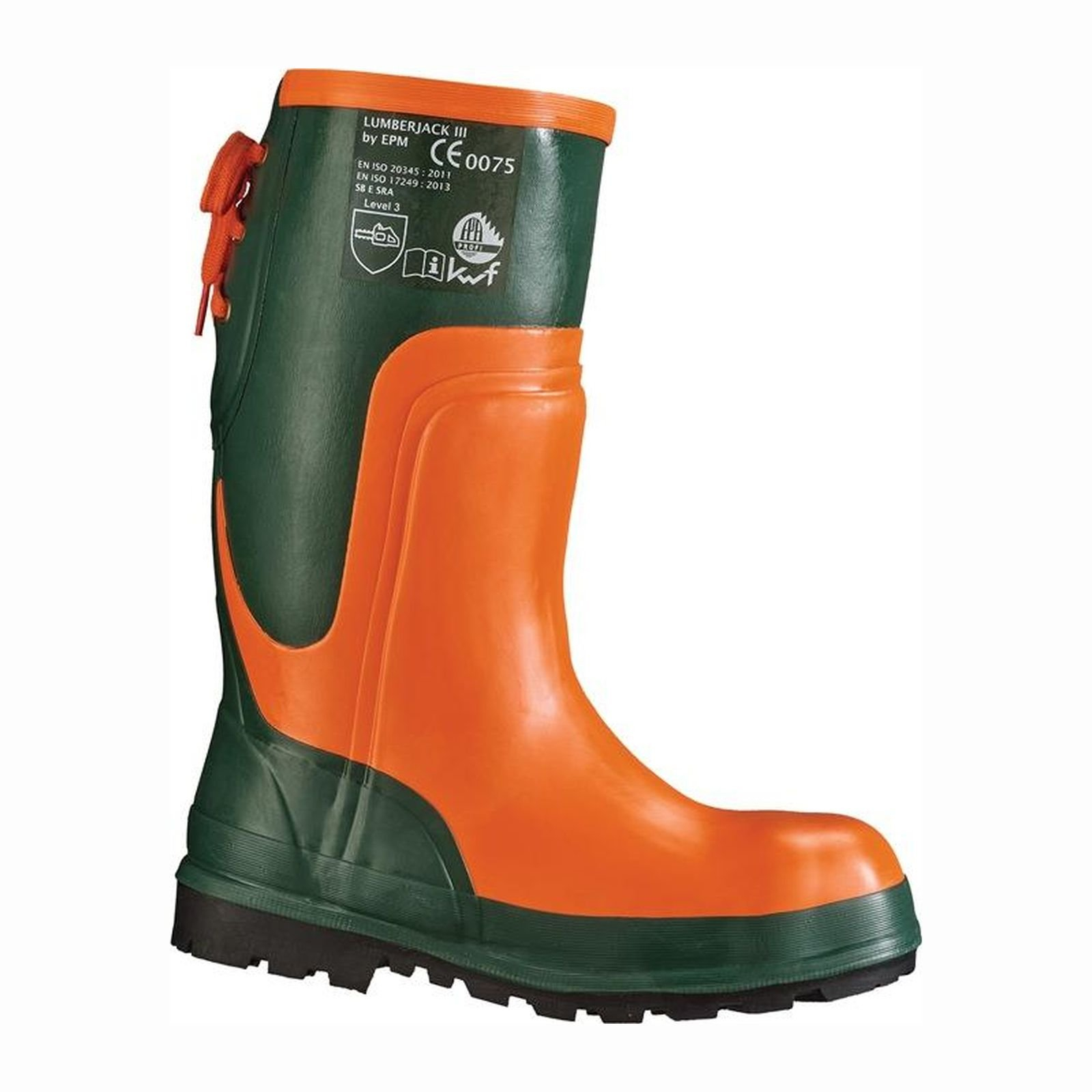 FELDTMANN Forstsicherheitsstiefel Ulme oliv / orange