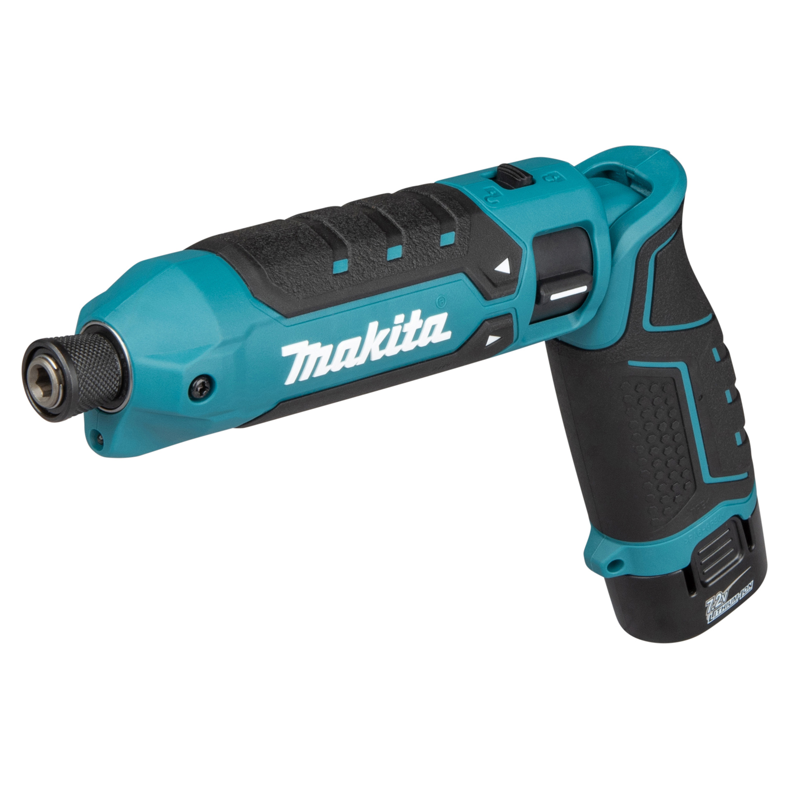 Makita Akku-Knickschlagschrauber 7,2 V / 2x 1,5 Ah Akku + Ladegerät im Koffer - TD023DSE