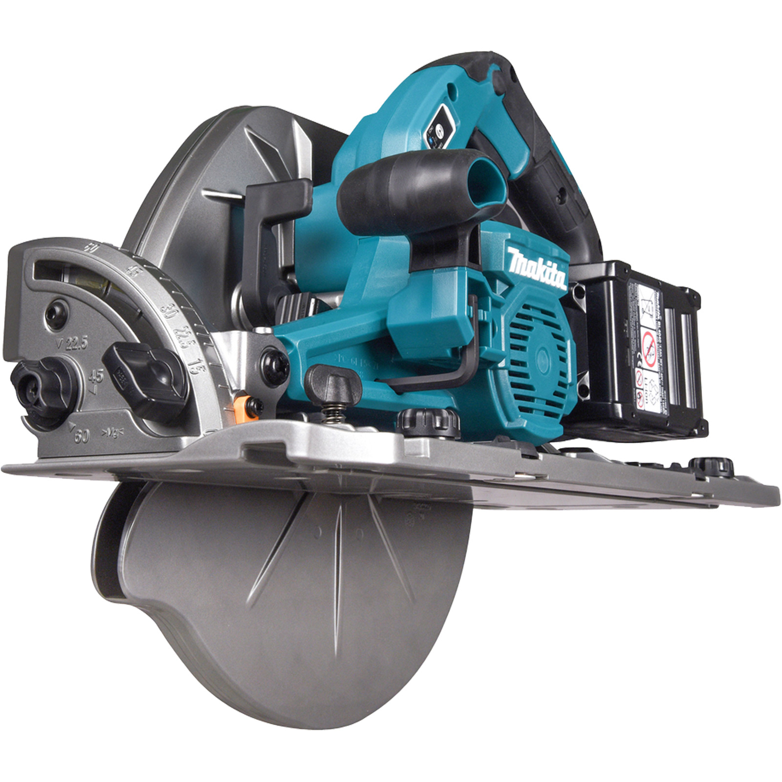 Makita HS011GT201 Akku-Handkreissäge 101 mm 40 V max. Ø 260 - 270 mm / 2x 5,0 Ah Akku + Ladegerät