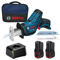 Scie sabre Bosch Professional GSA 12V-14 sans batterie + L-BOXX -  060164L905 - Cdiscount Bricolage