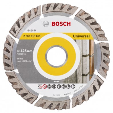 Bosch Professional Diamanttrennscheibe 125x22,23 Standard f. Universal - 2608615059