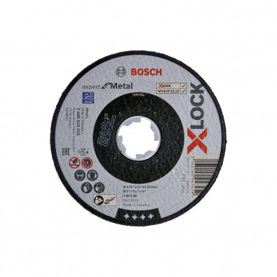 Bosch X-LOCK Trennscheibe Expert for Metal 125 x 2,5 x 22,23 mm gerade - 2608619255