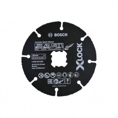 Bosch 1x X-LOCK Carbide Multi Wheel Ø 115 mm - 2608619283