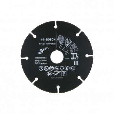 Bosch Trennscheibe Hartmetall Multi Wheel 125 mm - 2608623013