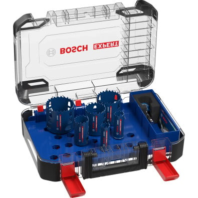 Bosch Expert Tough Material Lochsäge-Set 22/25/35/51/60/68 mm 9tlg. - 2608900445