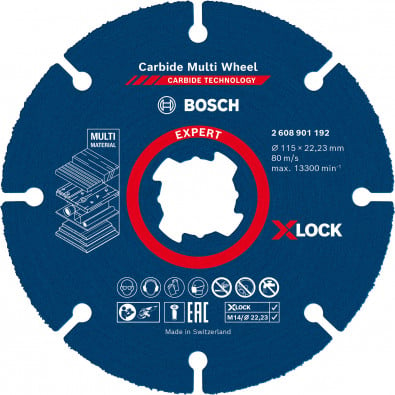 Bosch Expert Carbide Multi Wheel X-LOCK Trennscheibe