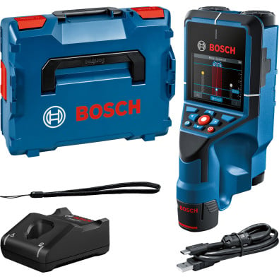 Bosch Ortungsgerät Wallscanner D-tect 200 C 12 V / 1x 2,0 Ah Akku + Ladegerät in L-Boxx - 0601081601
