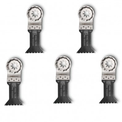 Fein 5x E-Cut Universal Sägeblatt StarlockPlus 44 mm - 63502152230