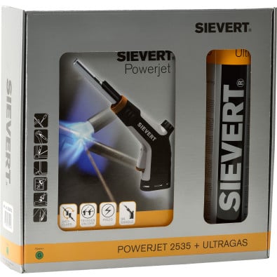 SIEVERT Power Jet Lötlampe 2535 Set inkl. Ultragas 2205 2,2 kW - 253512