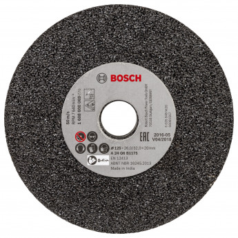 Bosch Schleifscheibe für Geradschleifer 125 mm 20 mm 24 - 1608600069