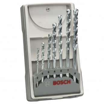 Bosch Steinbohrer-Set CYL-1, 7tlg., 3, 4, 5, 6, 6, 7, 8 mm - 2607017079