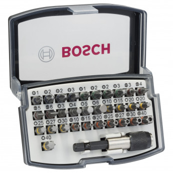 Bosch Bit Box Schrauberbit - Set 32tlg. mit Farbcodierung - 2607017319