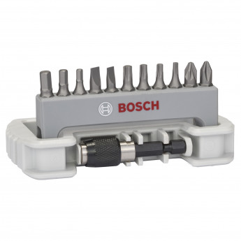 Produktseite: Bosch Schrauberbit-Set Extra-Hart, 11tlg. PH, PZ, T, S, HEX, 25 mm, Bithalter -2608522131