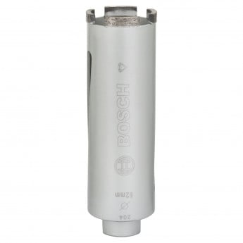 Produktseite: Bosch Diamanttrockenbohrkrone G 1/2 Standard for Universal 52 mm 150 mm 4 Segmente 7 mm - 2608587339
