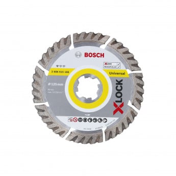Produktseite: Bosch X-LOCK Diamanttrennscheibe Standard for Universal 125 x 22,23 x 2 x 10 mm - 2608615166