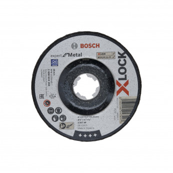 Bosch X-LOCK Schruppscheibe Expert for Metal gekröpft 125 x 6 x 22,23 mm - 2608619259