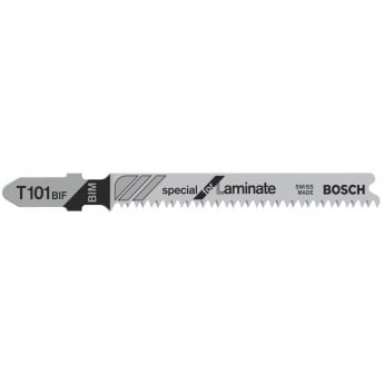 Produktseite: Bosch 5x Stichsägeblatt T 101 BIF Special for Laminate - 2608636431