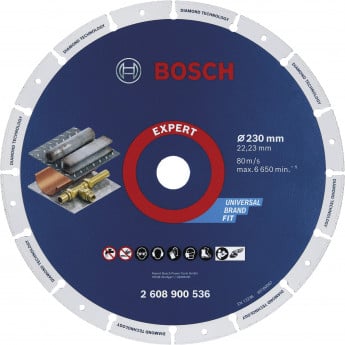Bosch Expert Diamond Metal Wheel Trennscheibe 230 x 22,23 mm - 2608900536