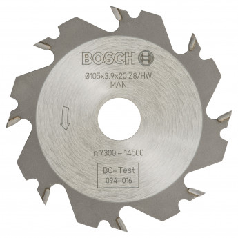 Produktseite: Bosch Scheibenfräser, 8, 20 mm, 4 mm - 3608641008