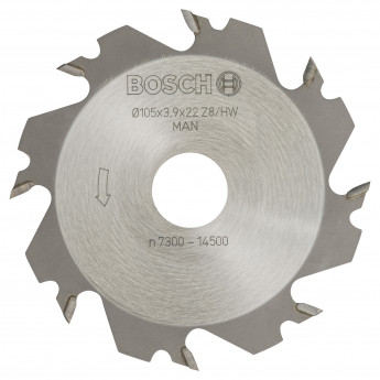 Produktseite: Bosch Scheibenfräser, 8, 22 mm, 4 mm - 3608641013