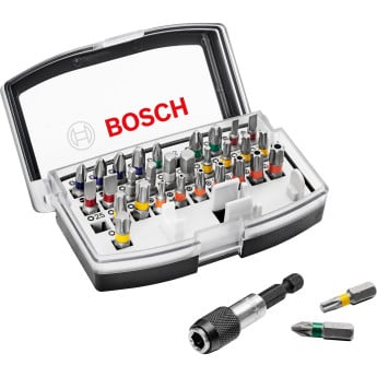 Bosch Bit Box Schrauberbit - Set 32tlg. mit Farbcodierung - 2607017319