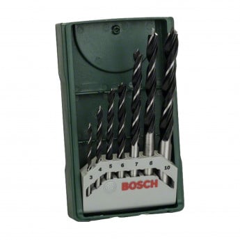 Produktseite: Bosch Mini-X-Line-Holzbohrer-Set, 7tlg. - 2607019580