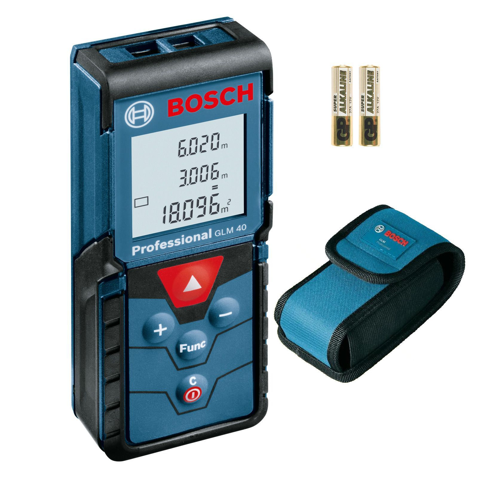 Bosch GLM 40 Professional Laser Entfernungsmesser bis 40 Meter 0601072900 
